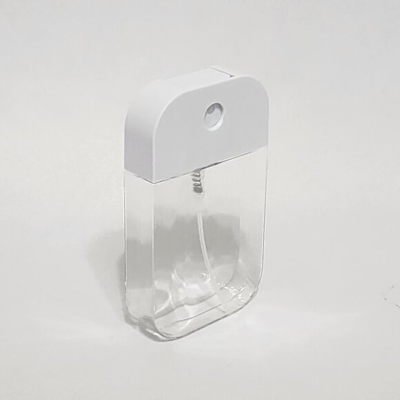 2-Qty Brand New CLEAR Refillable Compact Automizer 1.7 oz / 50 ml Spray Bottles - Picture 4 of 4